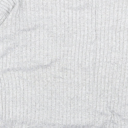 Primark Womens Grey   Basic T-Shirt Size 4