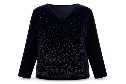 YOUR SENSE Womens Blue   Pullover Jumper Size L