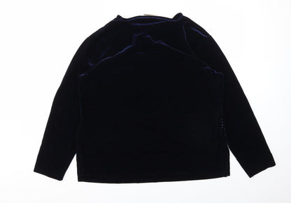 YOUR SENSE Womens Blue   Pullover Jumper Size L