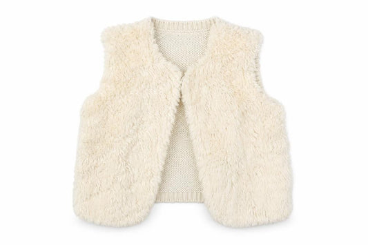 H&M Girls Ivory   Basic Jacket Jacket Size 3-4 Years