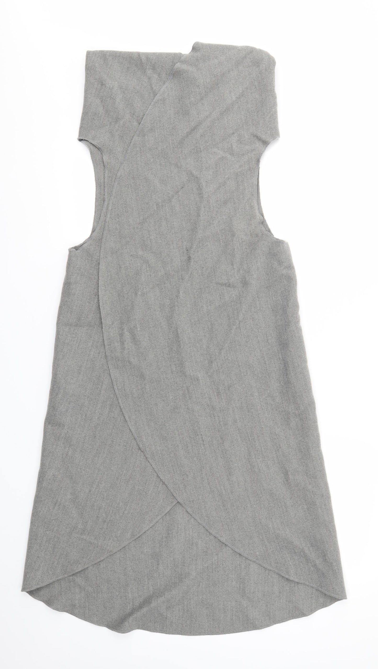 New Look Womens Grey   Overcoat Jacket Size M