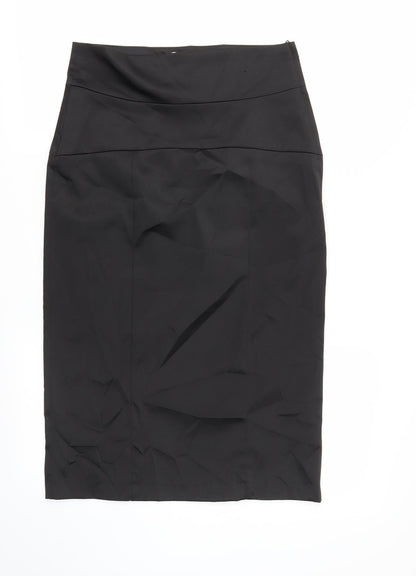 Preloved Primark Womens Black   A-Line Skirt Size 10 - Front