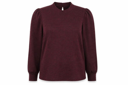 Front view of Dorothy perkis women’s red jumper, size UK 18