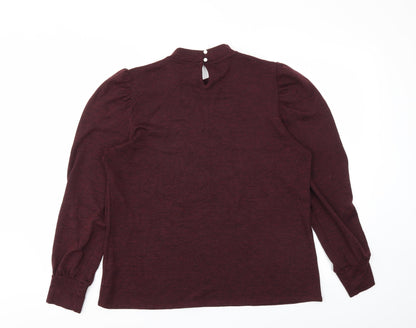 Back view of Dorothy perkis women’s red jumper, size UK 18