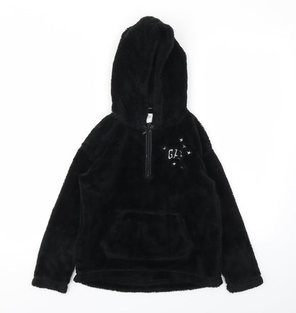 Gap Girls Black   Full Zip Jumper Size M