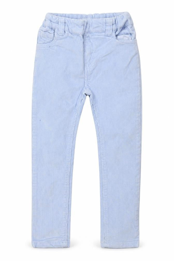 Front view of DENIM&CO girls’ black skinny jeans, size 5-6, years