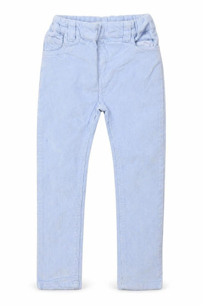 Front view of DENIM&CO girls’ black skinny jeans, size 5-6, years