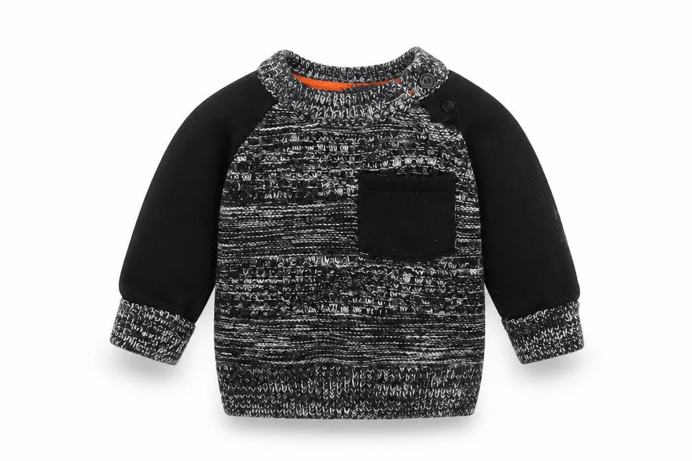 Primark Boys Black   Pullover Jumper Size 0-3 Months