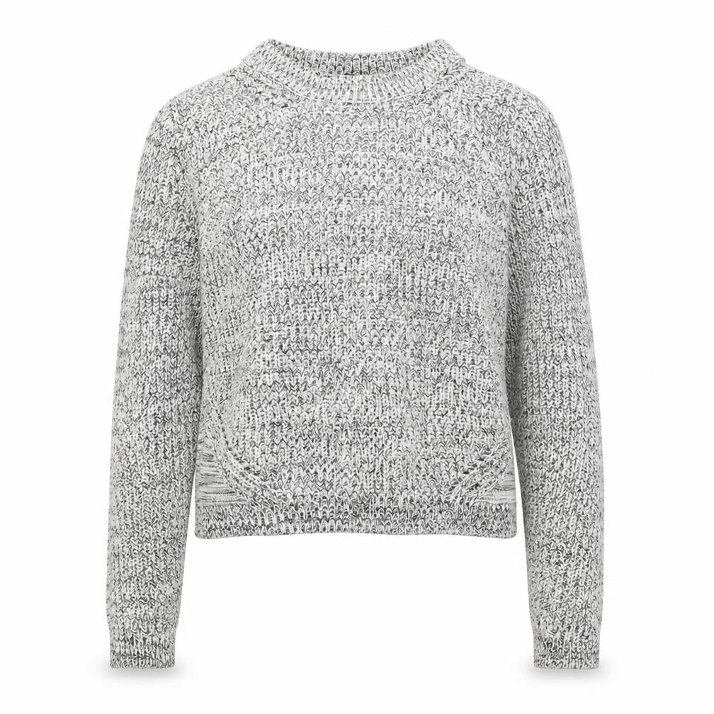 H&M Womens Grey  Knit Pullover Jumper Size M