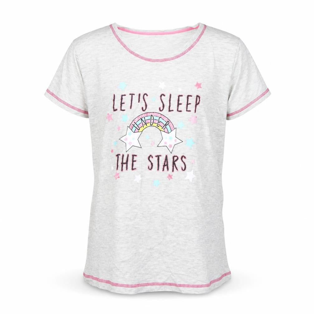 Studio Sleepover Girls Grey   Top Pyjama Top Size S