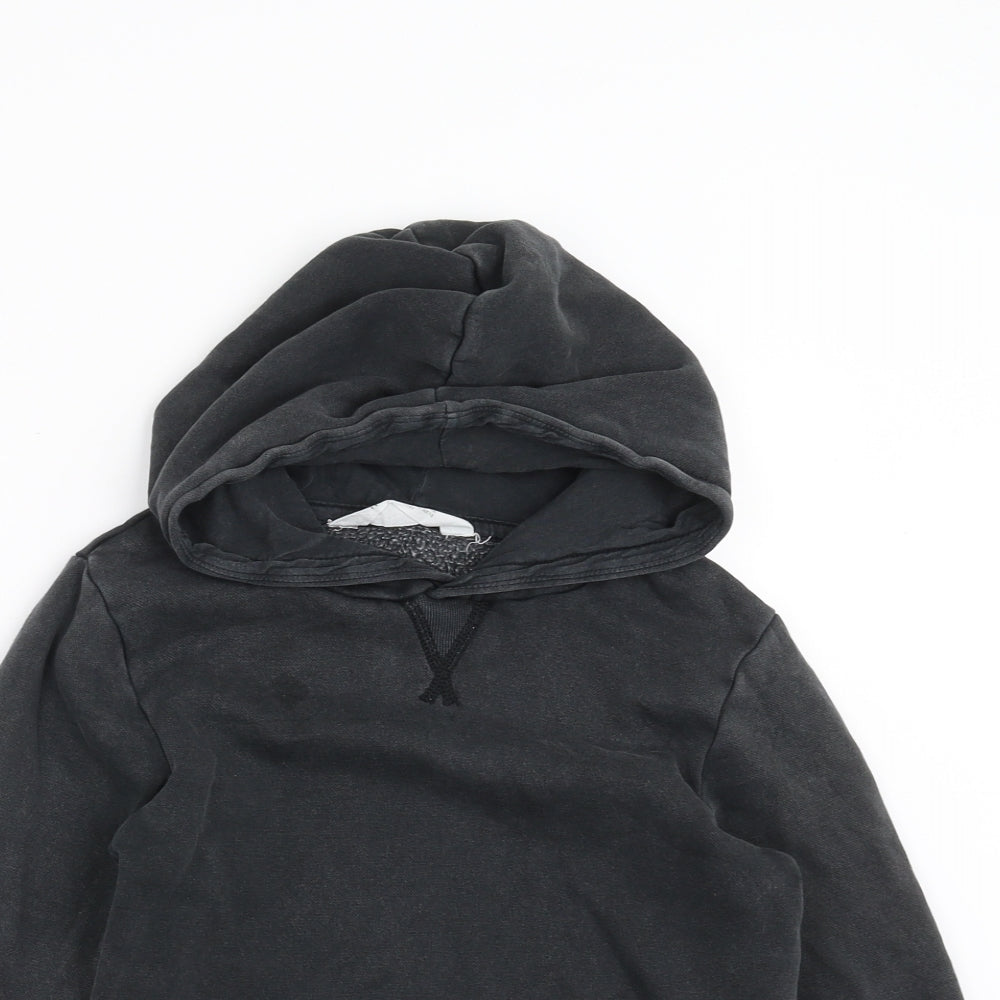 H&M Boys Grey   Pullover Hoodie Size 6-7 Years