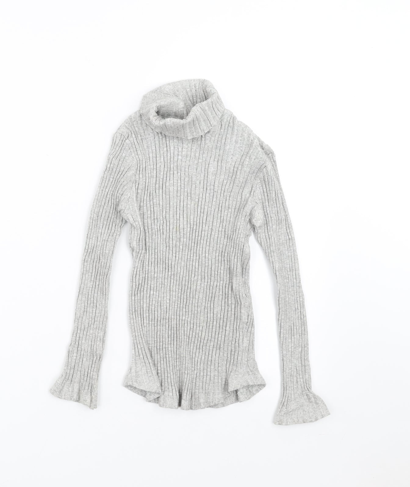 Zara Girls Grey   Pullover Jumper Size 9-10 Years