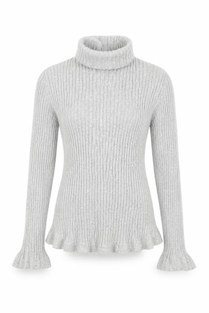 Zara Girls Grey   Pullover Jumper Size 9-10 Years