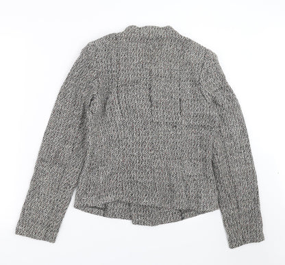 Back view of Silence + Noise women’s grey jacket, size S