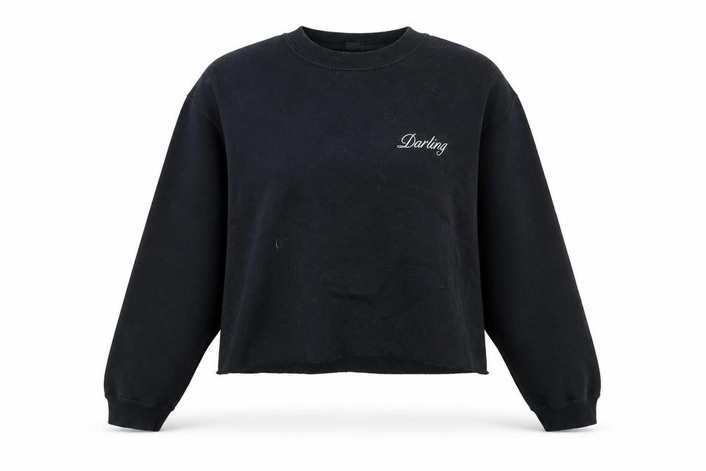 Topshop Womens Blue   Pullover Sweatshirt Size S  - Darling