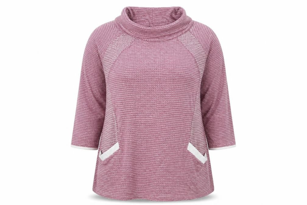 Luca Vanucci Womens Purple   Pullover Jumper Size XL
