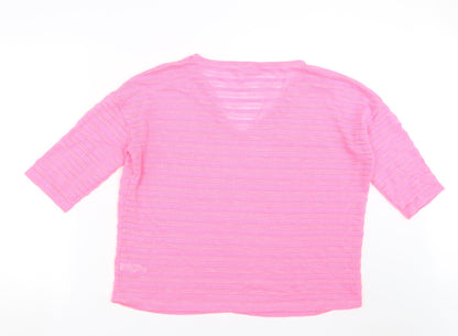 Next Womens Pink   Pullover Jumper Size 12