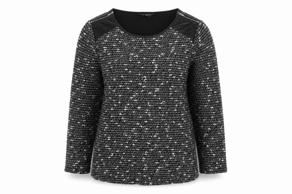 Marks & Spencer Womens Black   Pullover Jumper Size 12