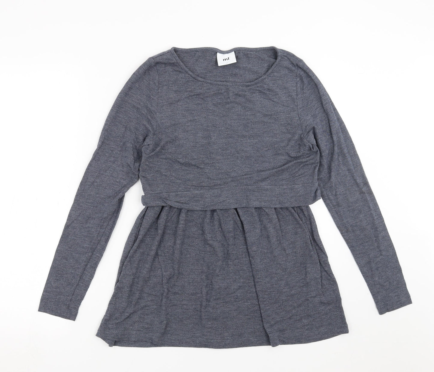 ML Womens Blue  Knit Pullover Jumper Size M
