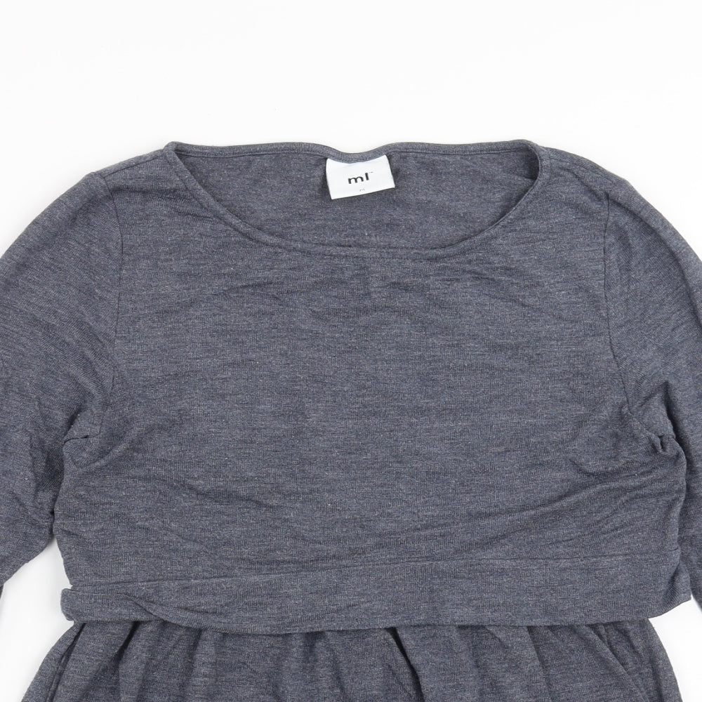 ML Womens Blue  Knit Pullover Jumper Size M