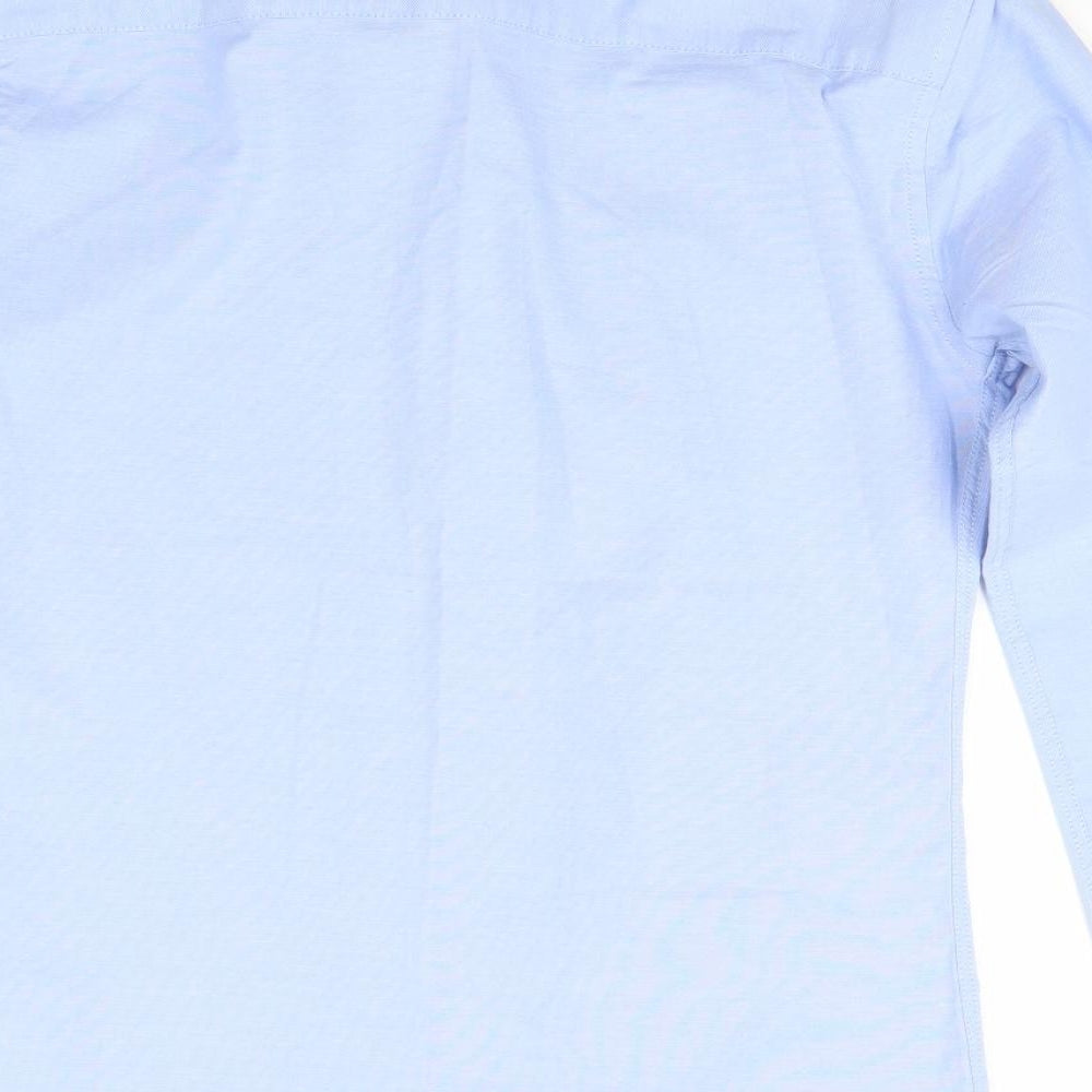 Topman Mens Blue    Button-Up Size S