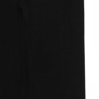 Stephan Womens Black   Trousers  Size L L25 in