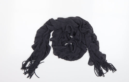 Preworn Womens Blue  Knit  Scarf