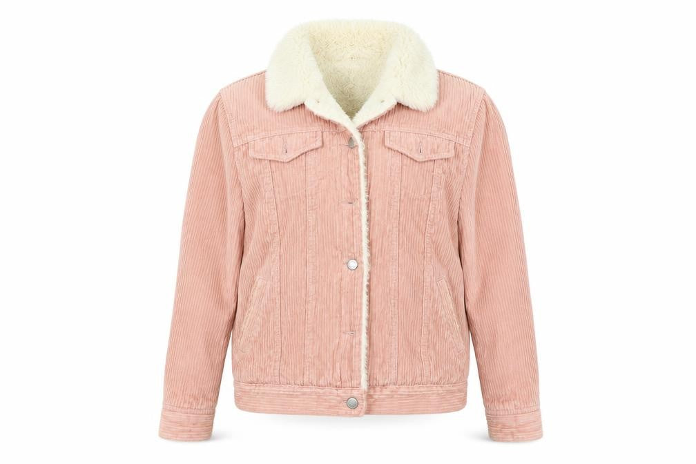 deniem co Womens Pink   Jacket Coat Size 10
