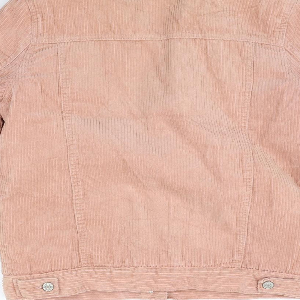 deniem co Womens Pink   Jacket Coat Size 10