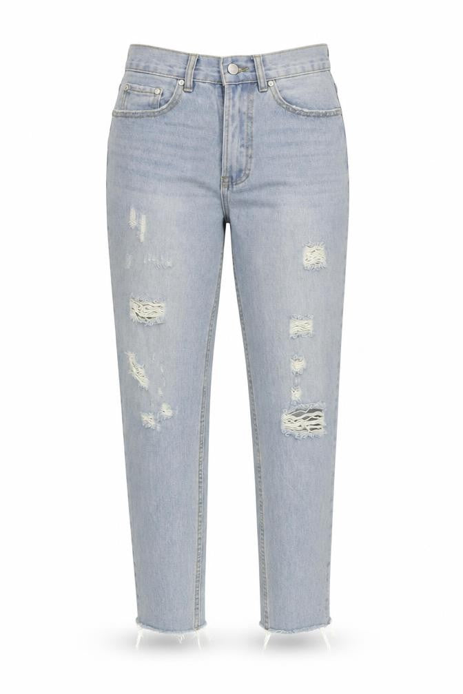 Missguided Womens Blue   Straight Jeans Size 8 L28 in