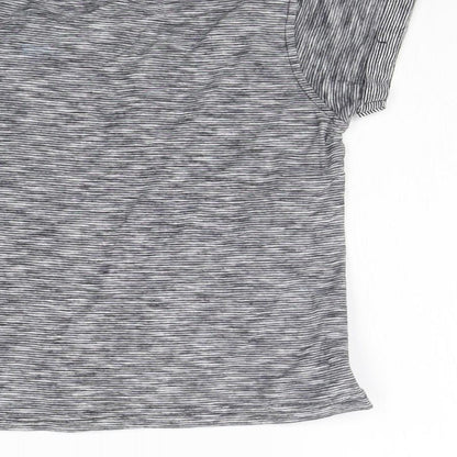 George Boys White Striped  Basic Polo Size 2-3 Years