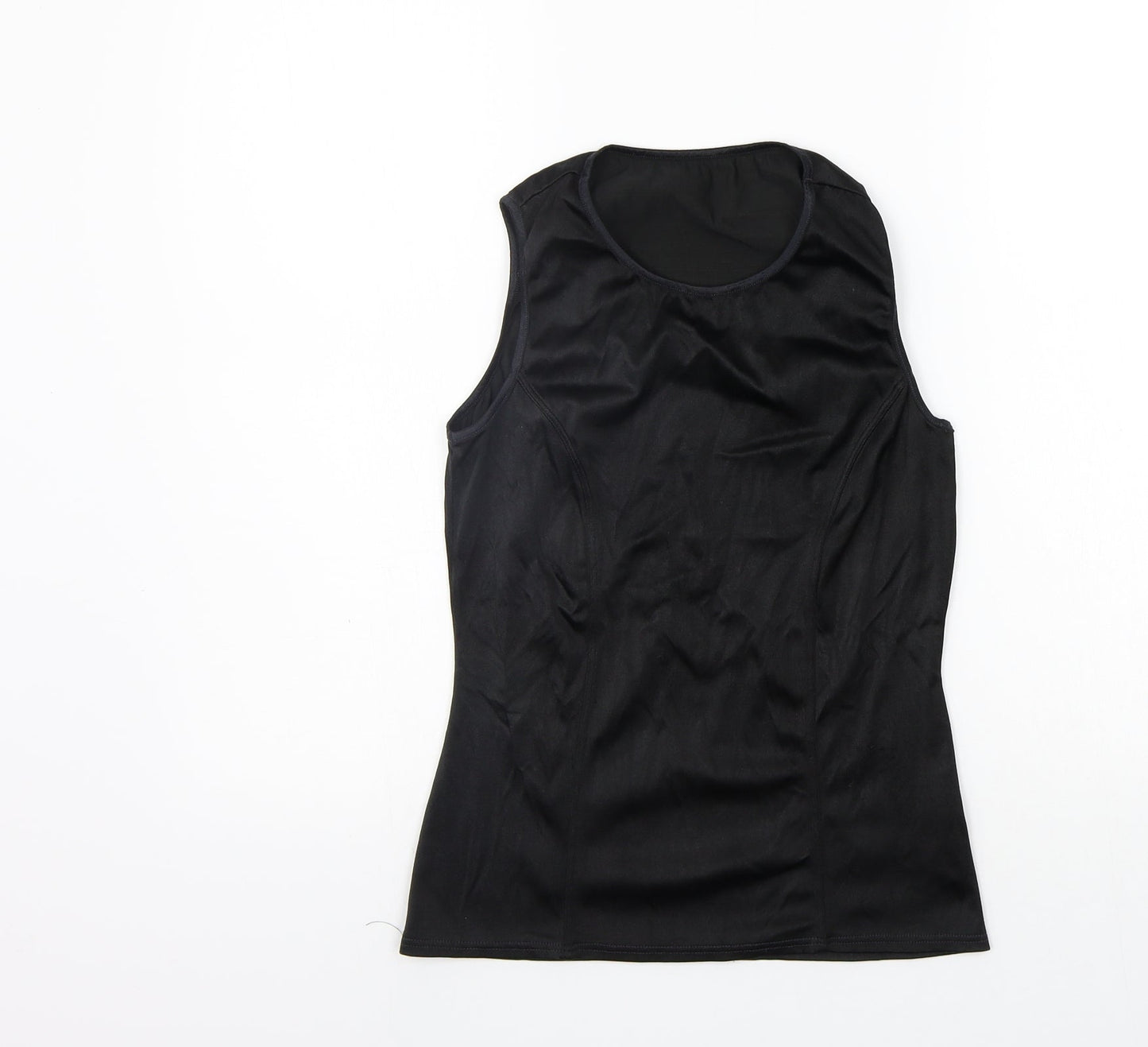 Marks and Spencer Womens Black   Basic Tank Size 8