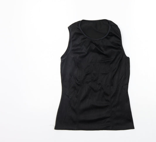 Marks and Spencer Womens Black   Basic Tank Size 8