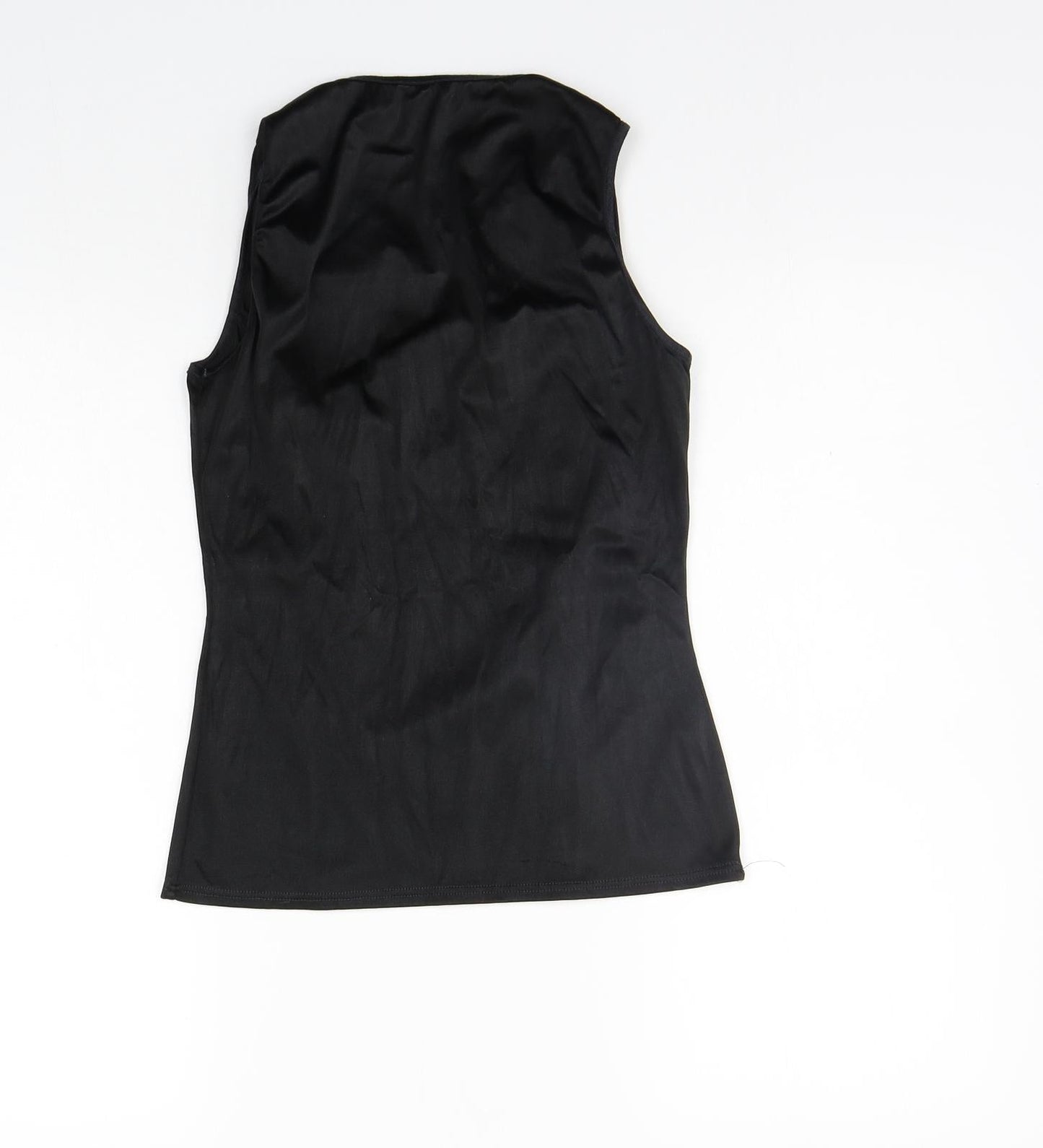 Marks and Spencer Womens Black   Basic Tank Size 8