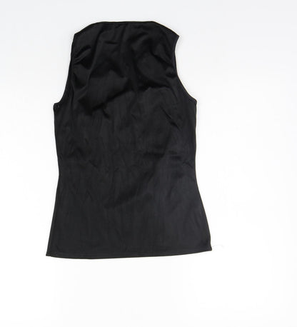 Marks & Spencer Womens Black   Basic Tank Size 8