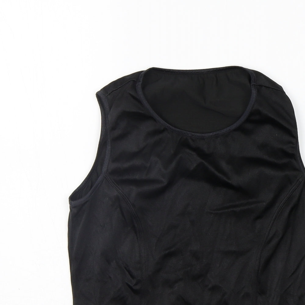 Marks and Spencer Womens Black   Basic Tank Size 8