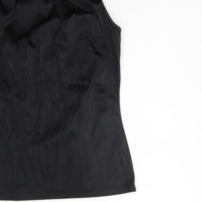 Marks & Spencer Womens Black   Basic Tank Size 8