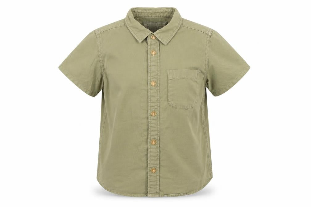 Matalan Girls Green   Basic Button-Up Size 6 Years