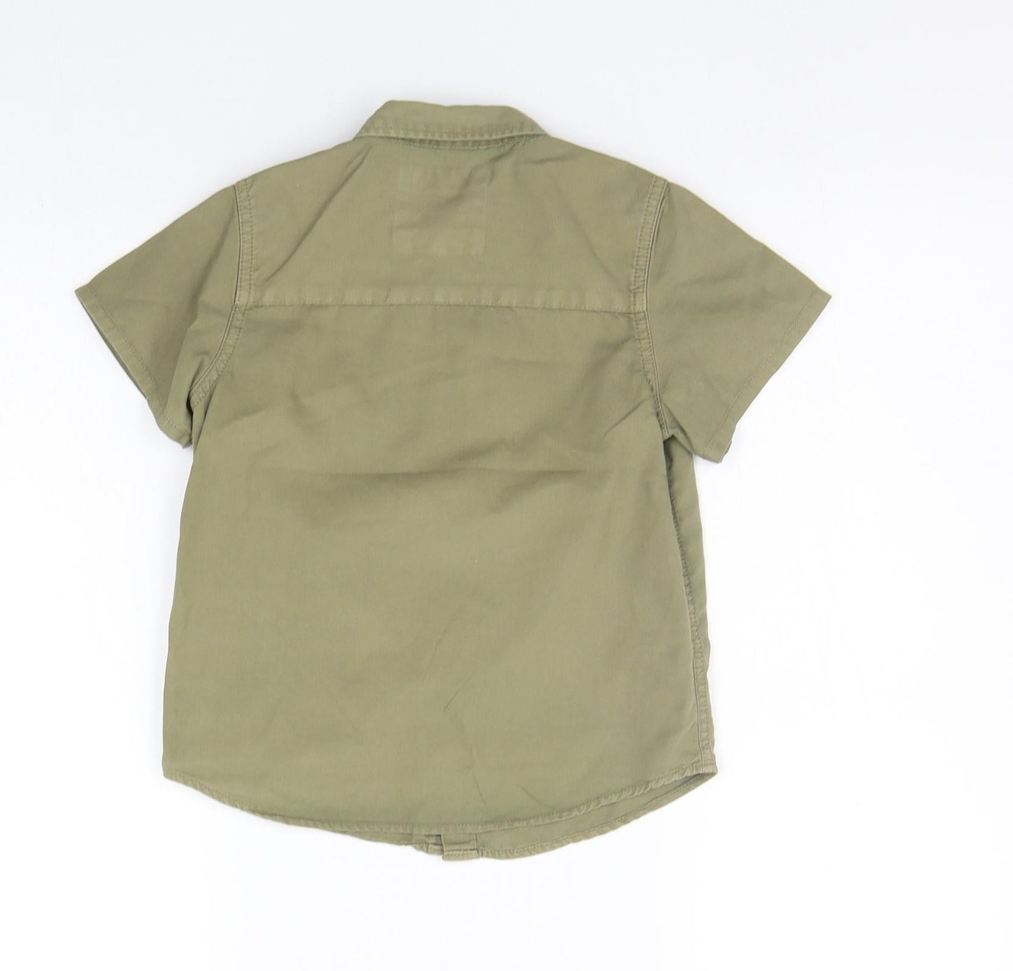 Matalan Girls Green   Basic Button-Up Size 6 Years