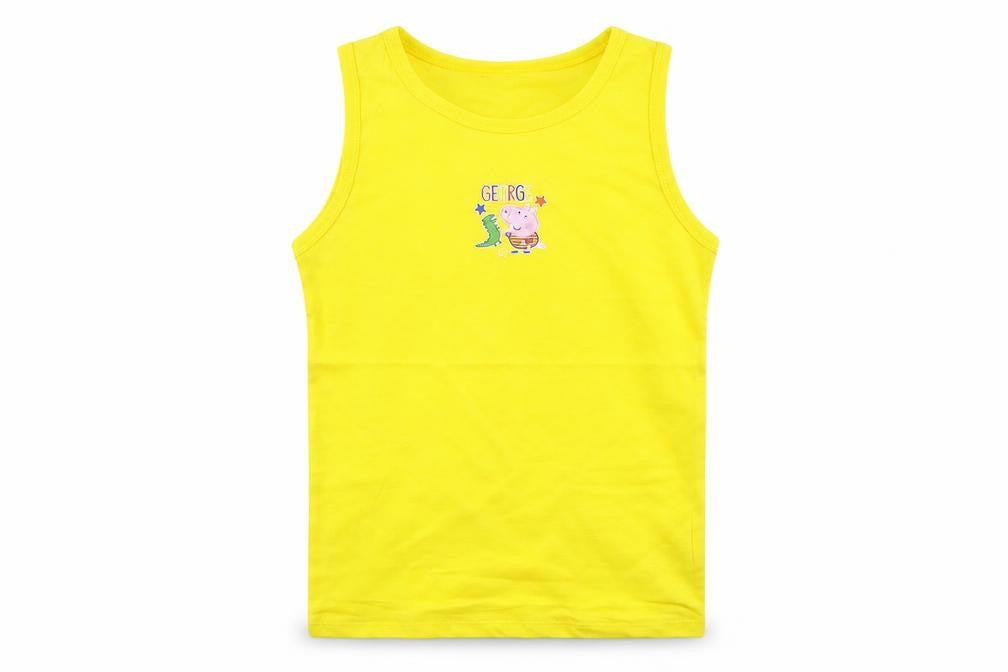 George Girls Yellow   Basic Tank Size 5-6 Years