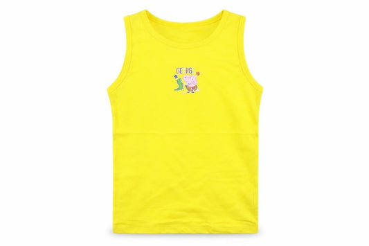George Girls Yellow   Basic Tank Size 5-6 Years