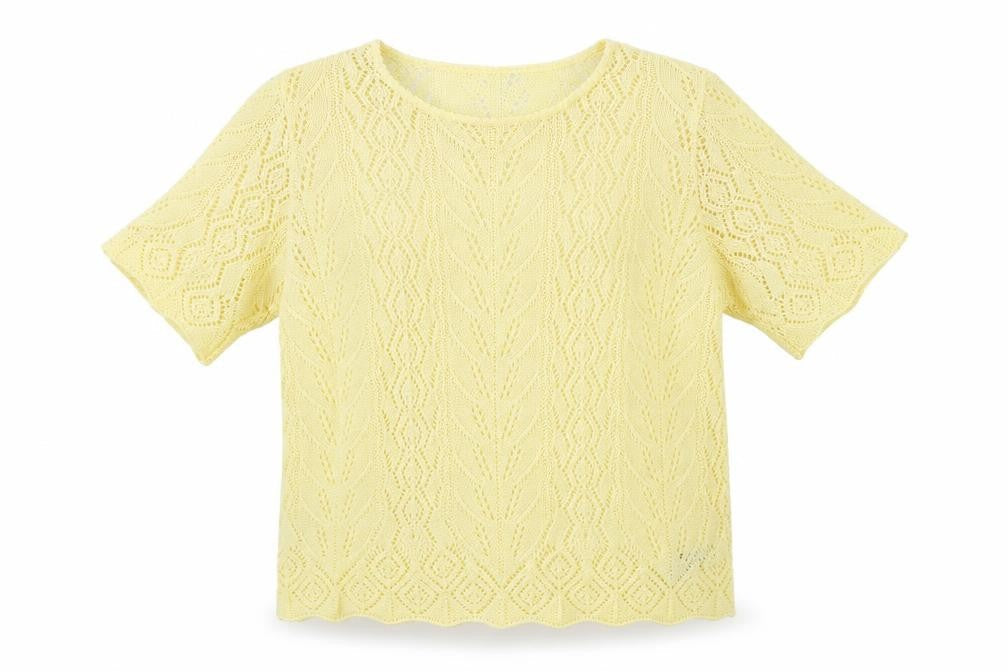 St michael       Womens Yellow   Basic T-Shirt Size 12