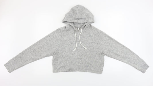 H&M  Womens Grey   Pullover Hoodie Size S