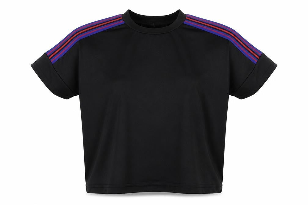 WORKOUT     Womens Black   Basic T-Shirt Size 6
