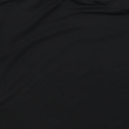 WorkOut     Womens Black   Basic T-Shirt Size 6