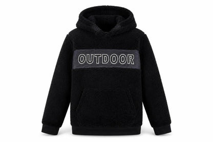 Crane Girls Black   Pullover Hoodie Size 14-15 Years