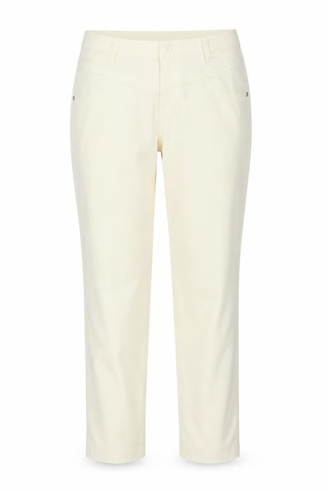 Bonprix Womens Ivory Trousers Size 16 L23 in