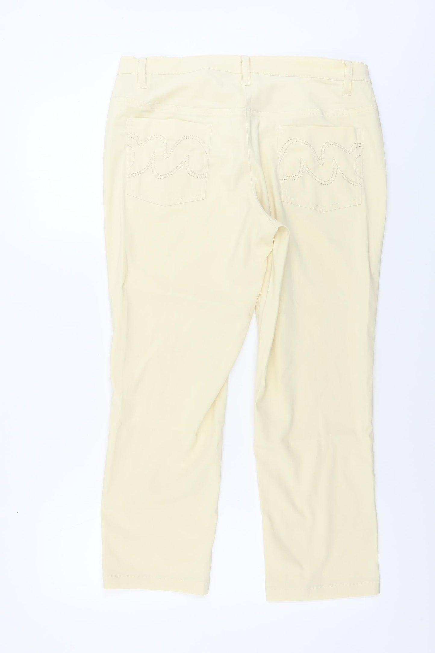 BPC    Womens Ivory   Trousers  Size 16 L23 in