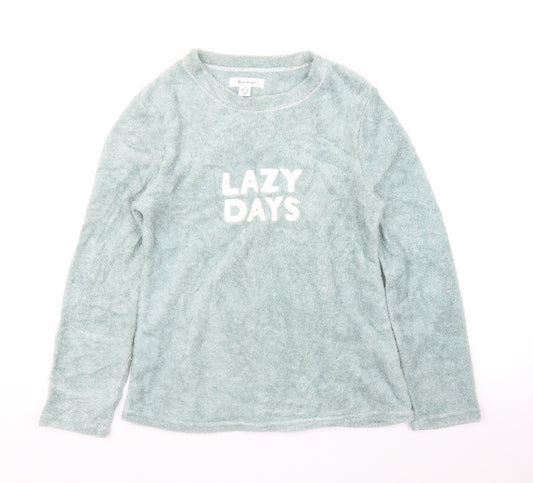 Primark Womens Green Solid  Top Pyjama Top Size XS