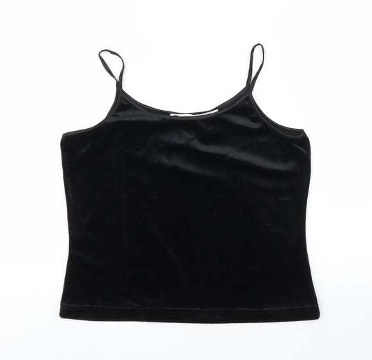 Accent Womens Black   Camisole Blouse Size M